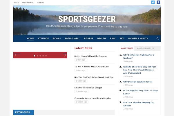 Tribune theme site design template sample