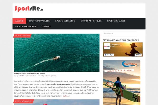 Trident Lite theme site design template sample