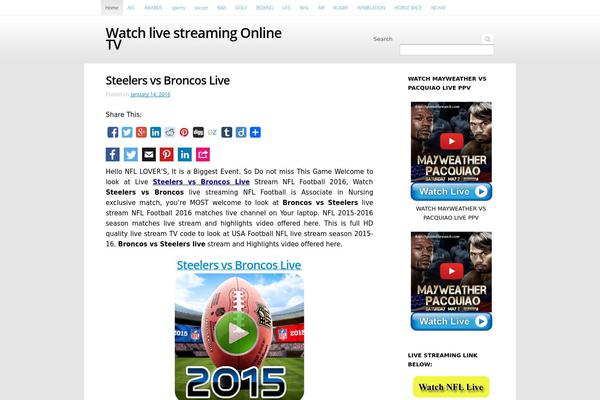 Giornalismo theme site design template sample