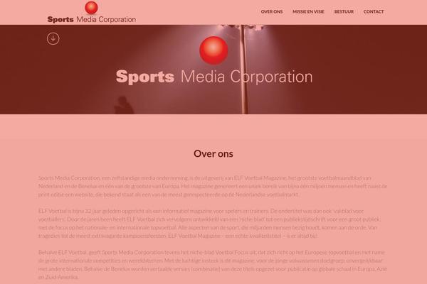 OneEngine theme site design template sample