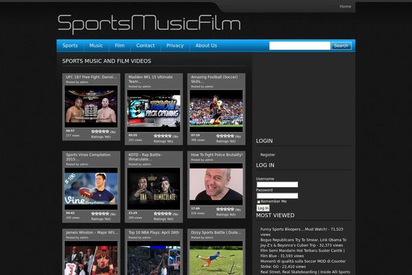 WpTube 4 theme site design template sample