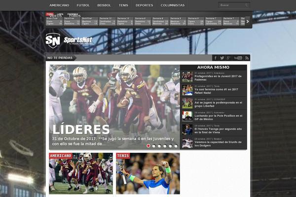 Site using Twiget Twitter Widget plugin