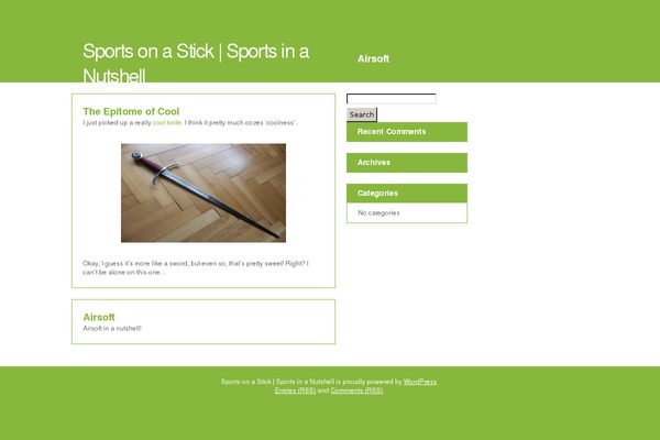 The Go Green Theme theme site design template sample