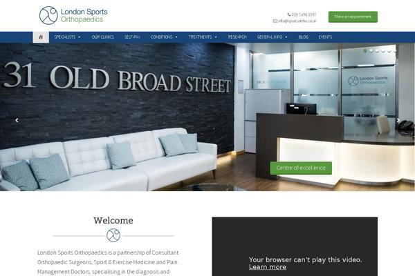 sportsortho.co.uk site used Lso