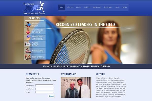Src theme site design template sample