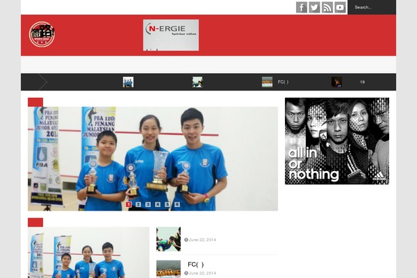 Site using Socialsnap plugin