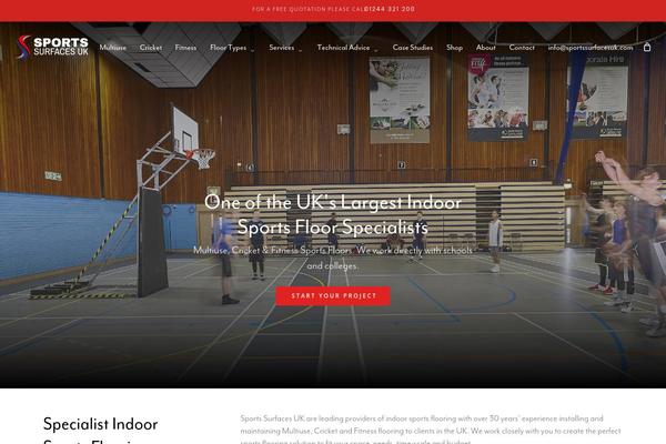Salient Child theme site design template sample