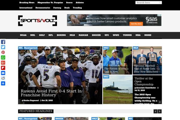 Site using Rss-feed-post-generator-echo plugin