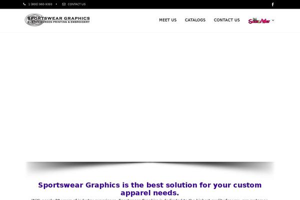 sportsweargraphics.com site used Envision Child