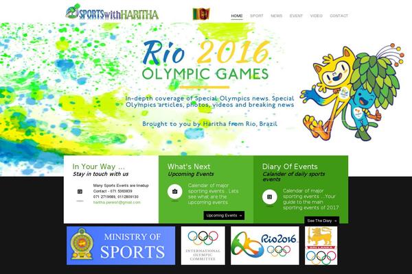 Site using Sola Testimonials plugin