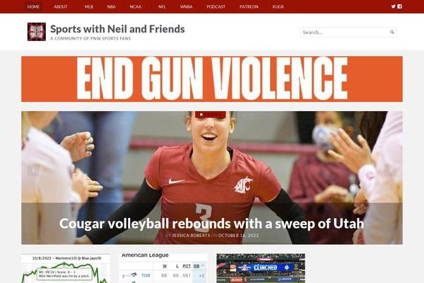 sportswithneil.com site used Chronicle
