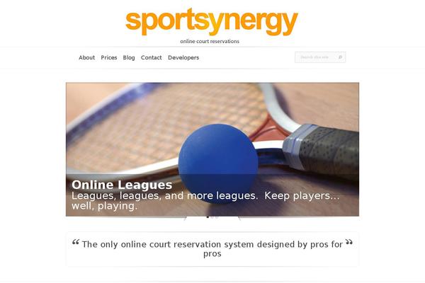 Evolution theme site design template sample