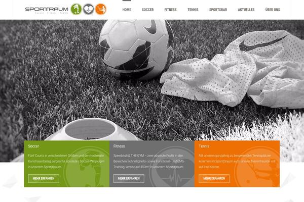 Fitnesszone theme site design template sample