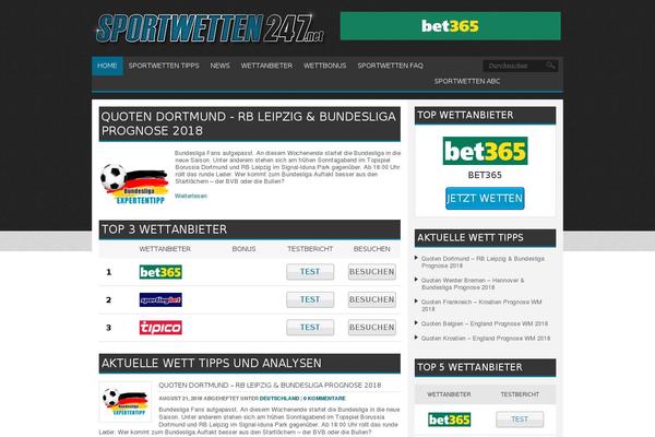 sportwetten247.net site used Sportsbook
