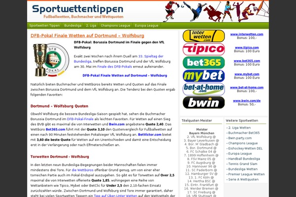 sportwettentippen.com site used Passionduo_green