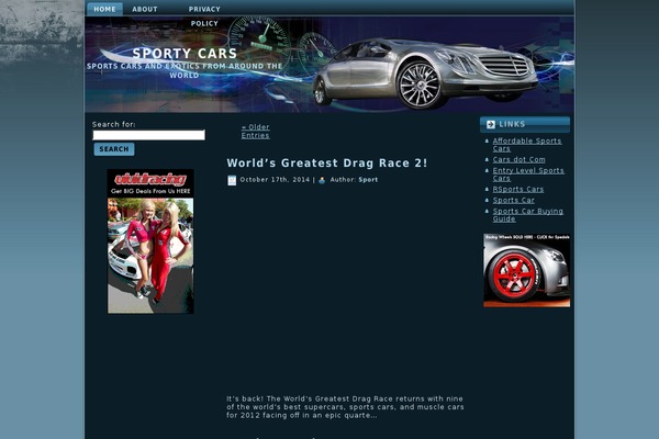 sedan WordPress theme, websites list used sedan theme sedan theme websites examples
