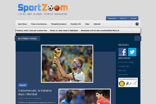 Newsup theme site design template sample