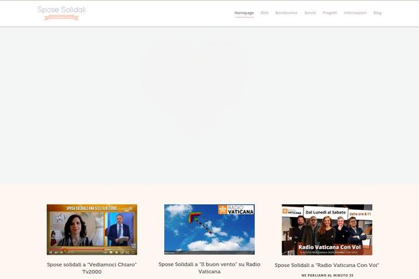 Dante theme site design template sample