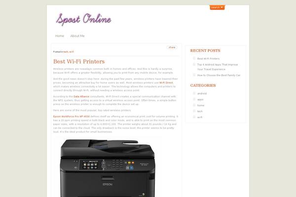 ArtSee theme site design template sample