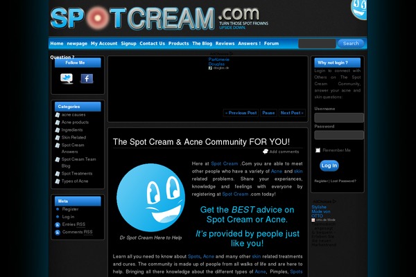 Suffusion theme site design template sample