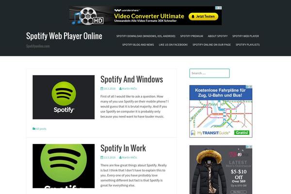 spotifyonline.com site used Dublin