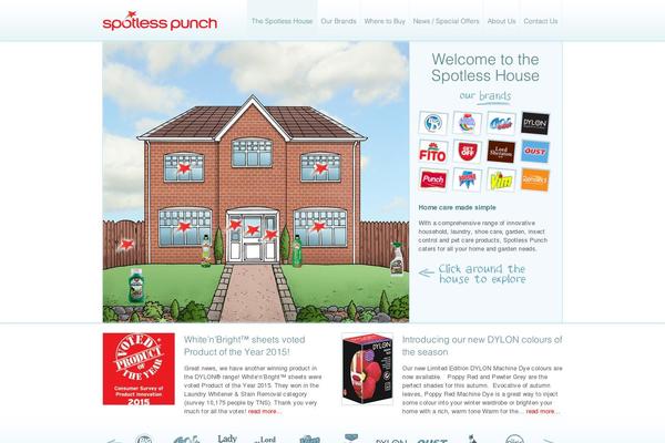Spotless theme site design template sample