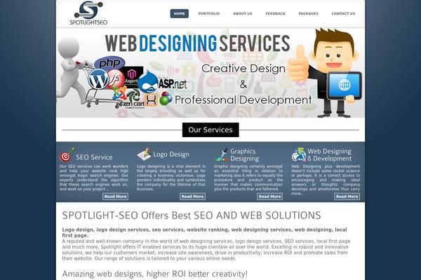 Ventura theme site design template sample