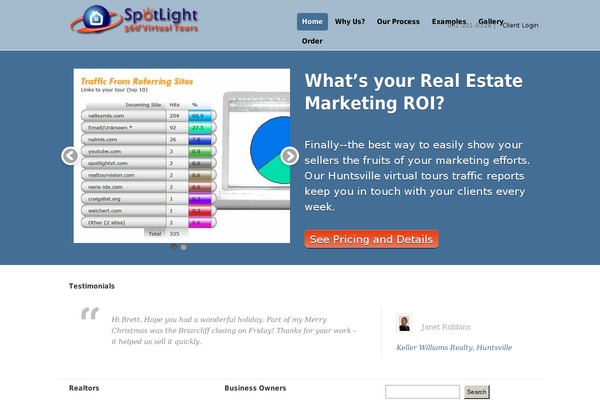 Site using Carousel Ultimate plugin