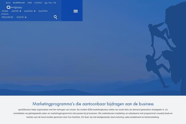 spotonvision.com site used Wordpress-spotonvision-theme