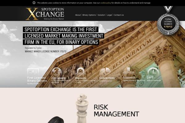 xchange theme websites examples