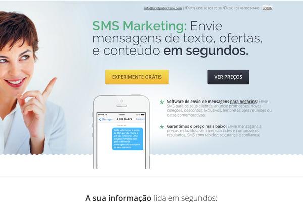 Readable theme site design template sample