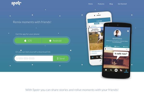 Starter theme site design template sample