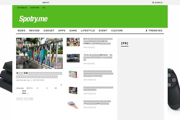 Site using Va-social-buzz plugin