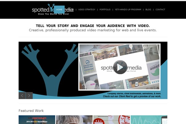 Bigbang theme site design template sample