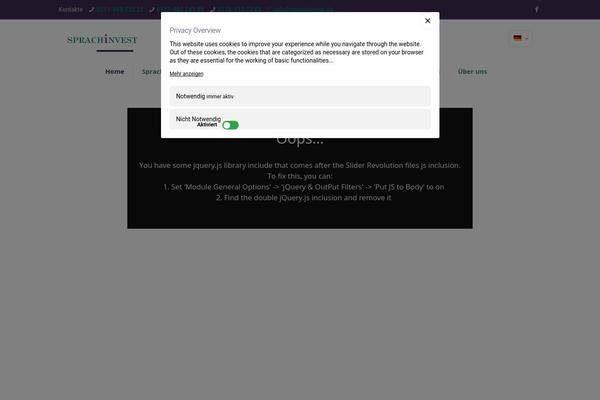 Site using Plugin_wp_kuferweb plugin