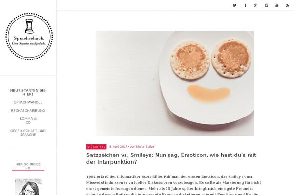sprachschach.de site used Namba