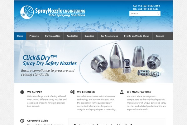 Nevia theme site design template sample
