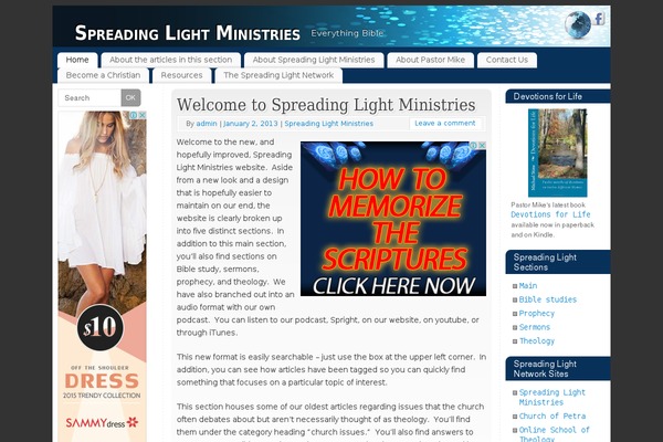 Mantra theme site design template sample