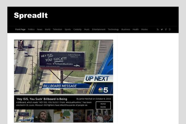 spreadit.org site used WP-Prosperity