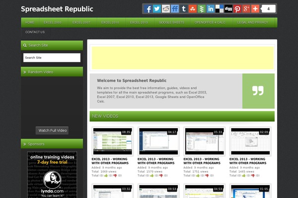 Wpvideotube theme site design template sample
