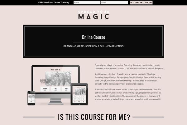Simplemag theme site design template sample