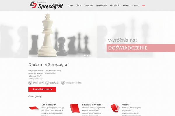 Mint theme site design template sample