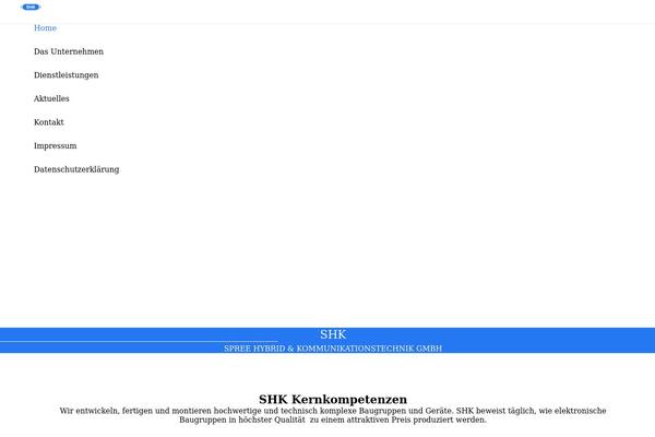 Site using Shapepress-dsgvo plugin