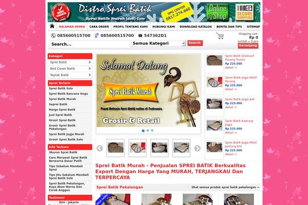WP-Grosir theme site design template sample