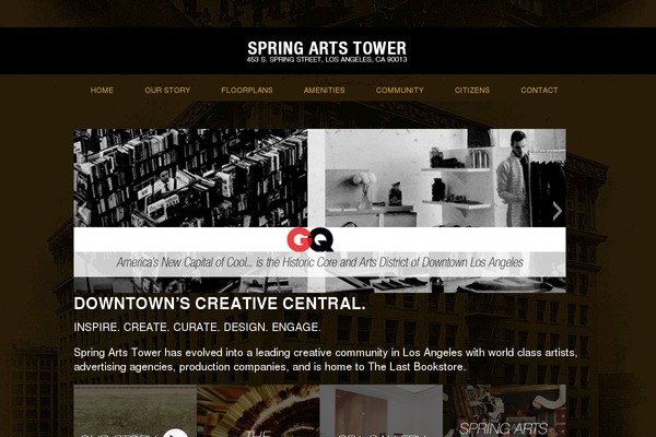 Site using FancyBox Gallery plugin