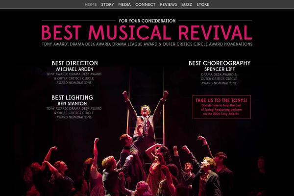 Teardrop theme site design template sample