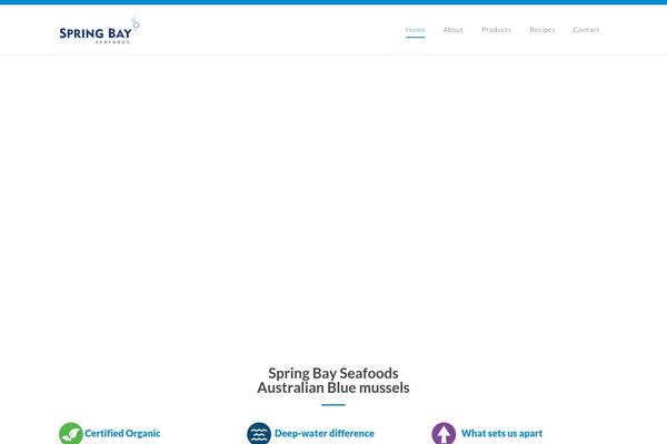springbayseafoods.com.au site used Red-organicfood