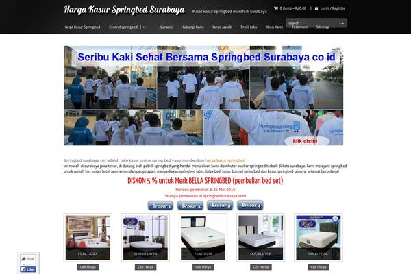 Sommerce theme site design template sample