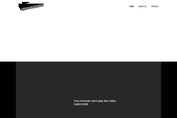 Stockholm theme site design template sample