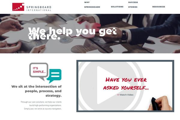 Vigor theme site design template sample